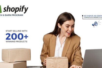 Shopify Launch & Earn Program: Start Selling with 200+ Winning Products